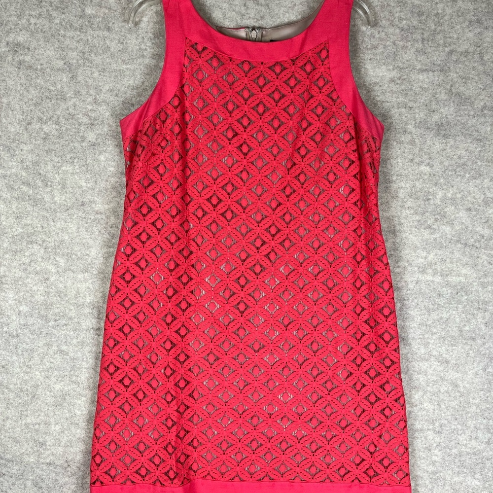 Elegant Pink Sleeveless Dress